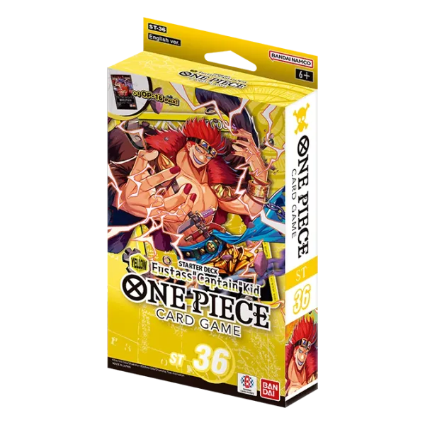One Piece YELLOW Eustass Starter Deck